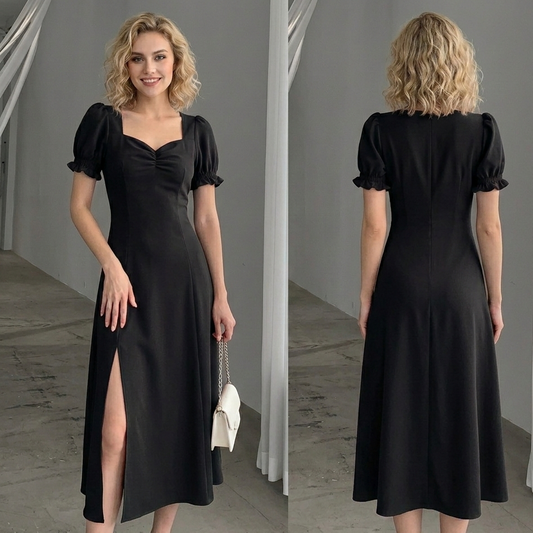 The Effortless Slit Dress