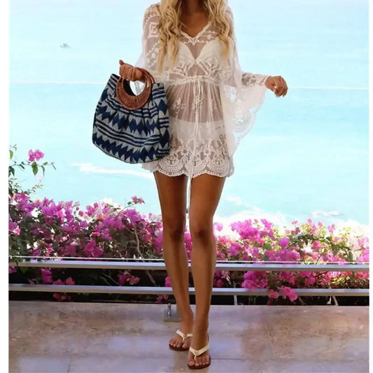 The Siren Lace Cover-Up
