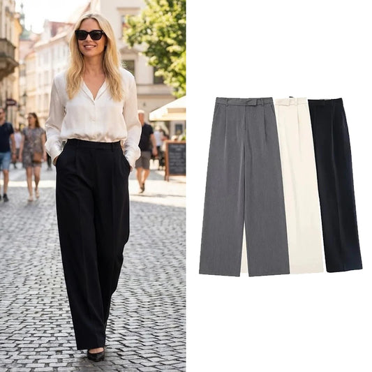 Amelia High Waist Chic Trousers