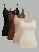 The Essential Camisole Tank Tops Set (4 PCS)