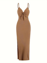 Aria Split Long Dress