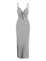 Aria Split Long Dress
