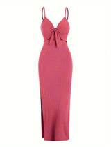 Aria Split Long Dress